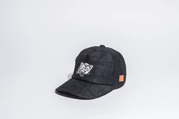 HICKTOWN　CRAFTSMAN　CLUB 清涼感抜群！天然素材ラフィアシート使用のかわいい虎モチーフCAP