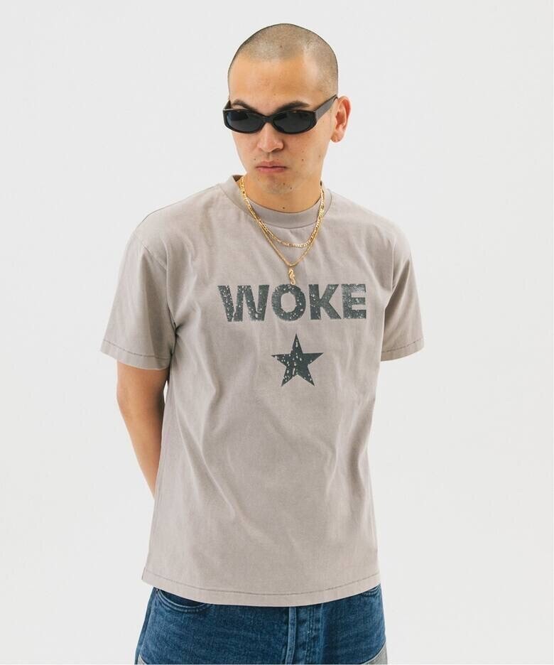 WOKE EDGE ウォークエッジGlit Star Tシャツ