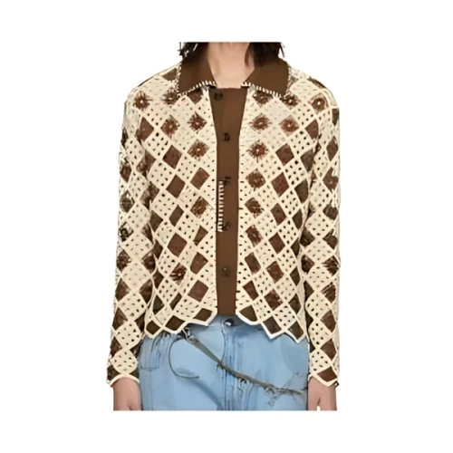 Andersson Bell Brown Argyle Cardigan