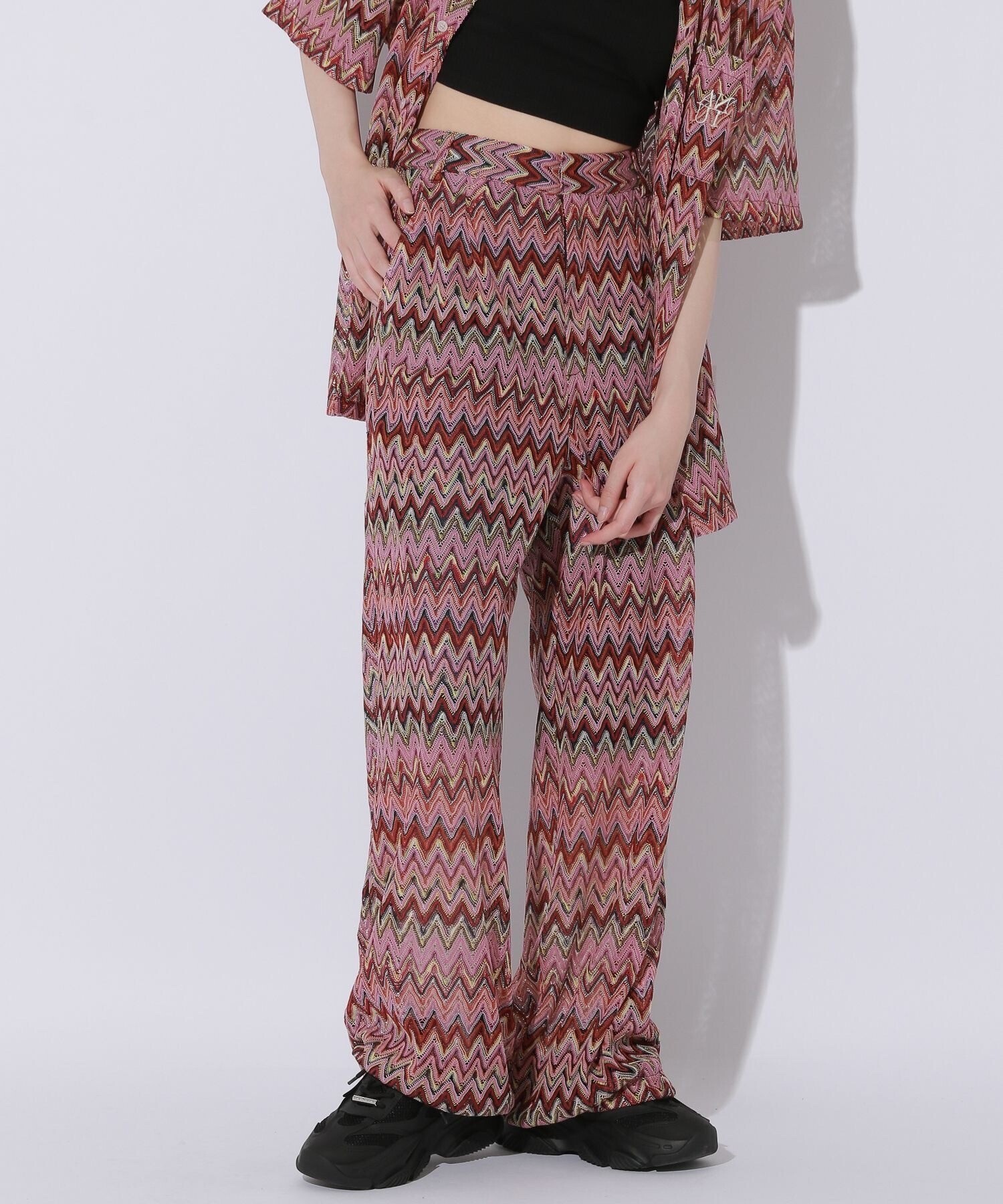 Anui 【UNISEX/2サイズ展開】エスニックレースパンツ