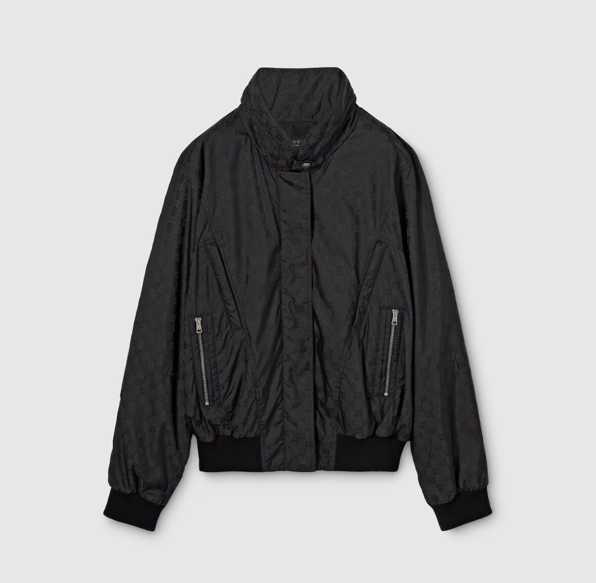 GUCCI GG nylon zip jacket