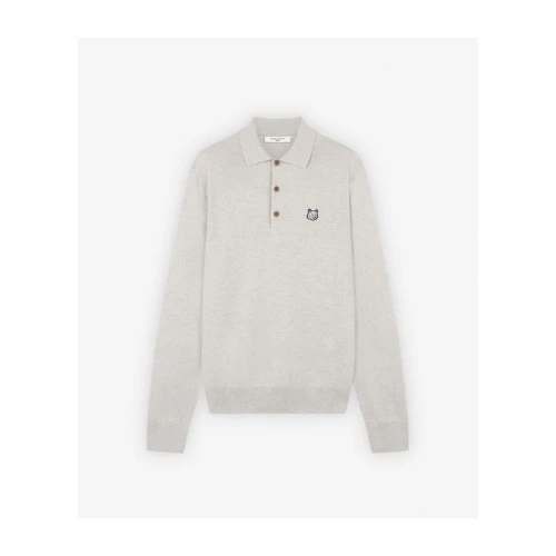 Maison Kitsune メゾン キツネ ボールド フォックスヘッド パッチ ポロ ジャンパー