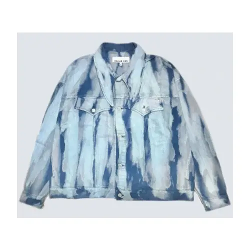 MIKAGE SHIN Hand Effected Denim Jacket Hand