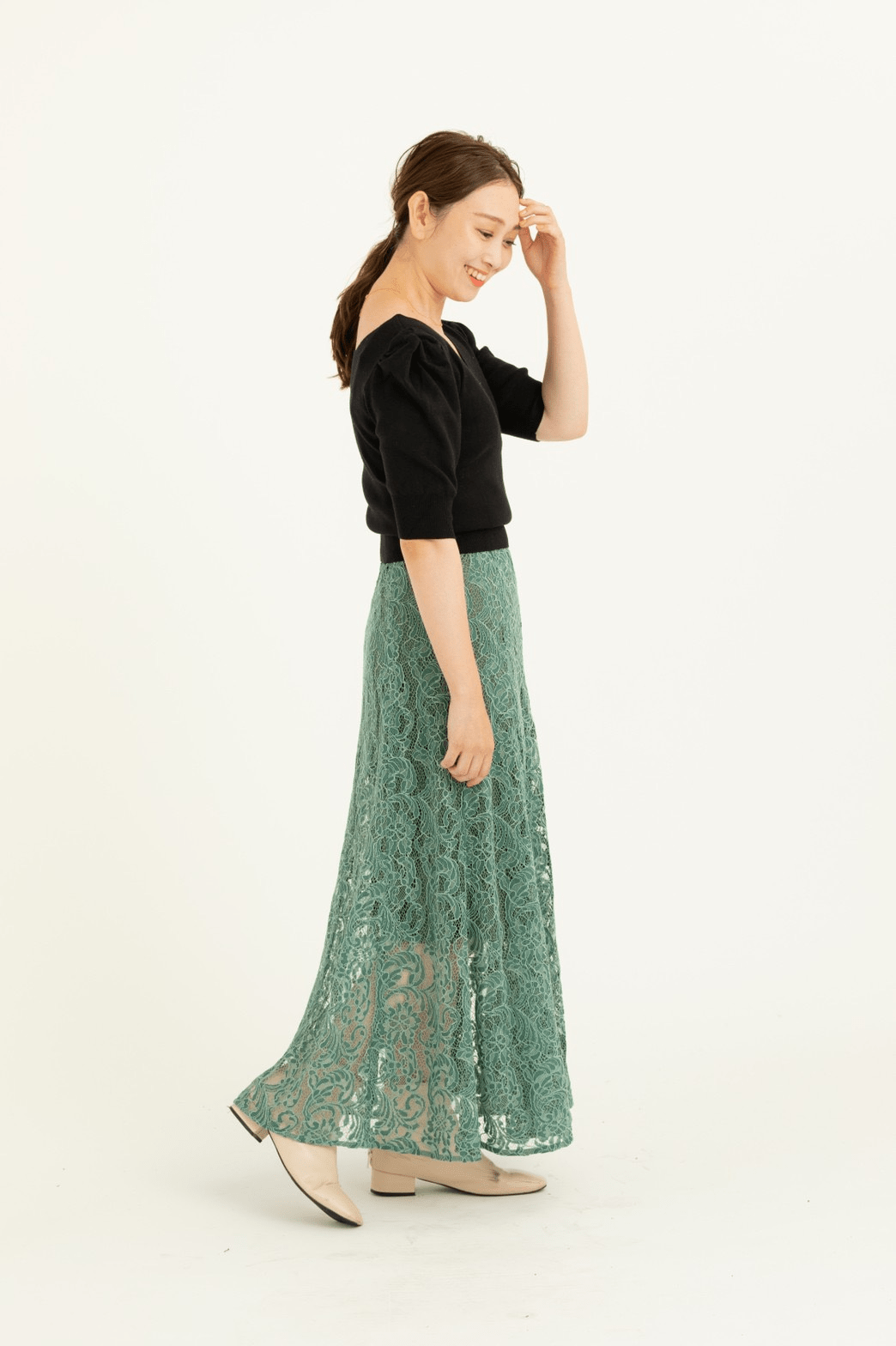 mite lace girly sk