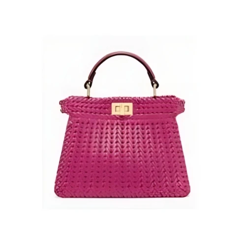 FENDI interlaced leather bag