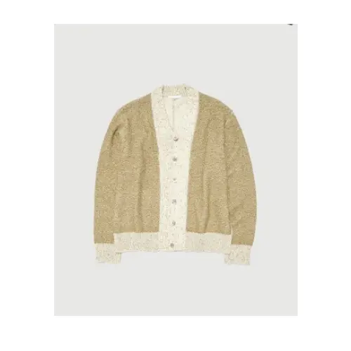 IRENISA COTTON-BLEND KNIT CARDIGAN