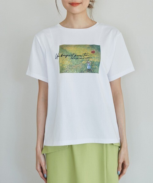 ROPE' PICNIC RENU/ロゴ&フォトTシャツ