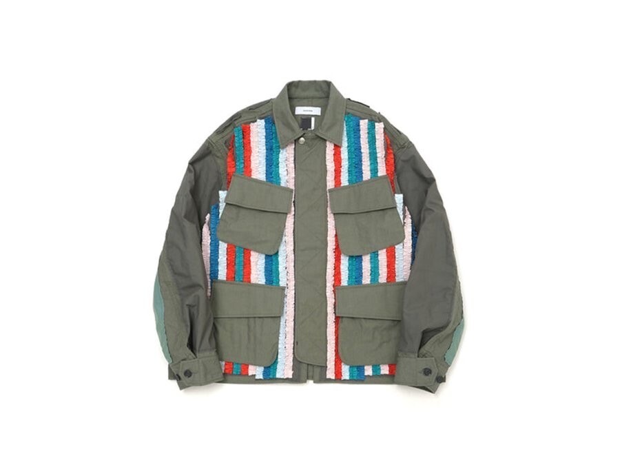 FACETASM FRILL JACKET