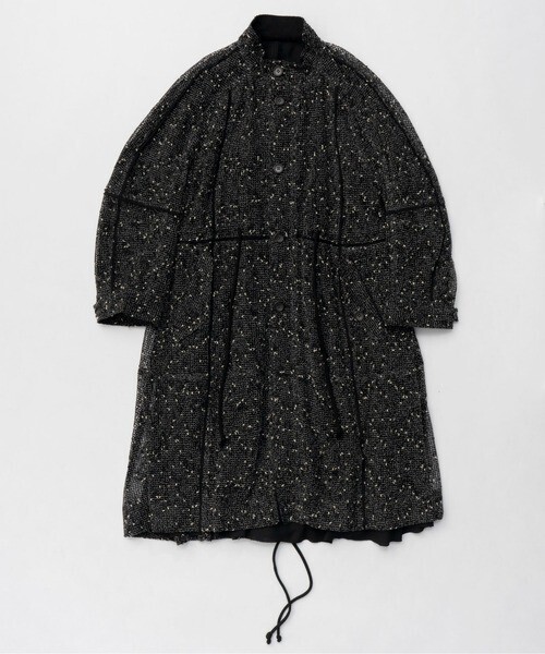 MAISON SPECIAL Mesh Long Length Mods Coat