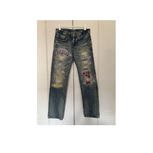 HYSTERIC GLAMOUR CPR スリムストレートデニムパンツ