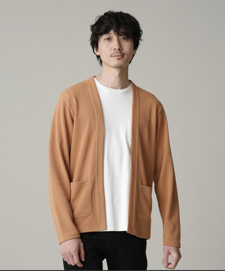nano・universe LB．04/ワッフルカーディガン