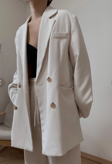 AMAIL Over slit hay Jacket