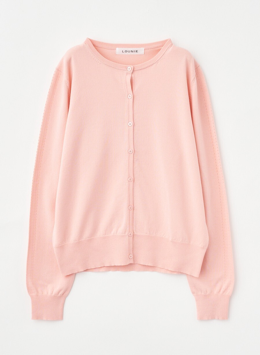 LOUNIE ベーシックニットカーディガン