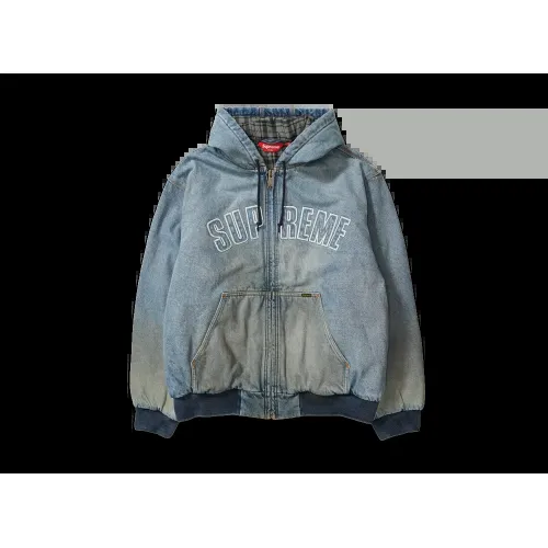 Supreme Reflective Arc Hooded Work Jacket
