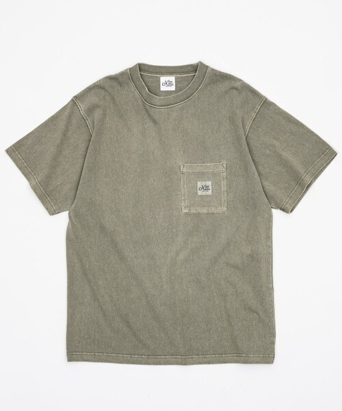 kaoyorinakami logo pocket tee