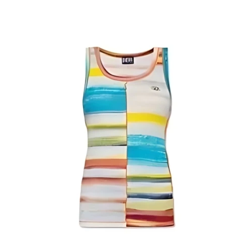 DIESEL MULTICOLOUR 'T-ANKYCUT' TANK TOP