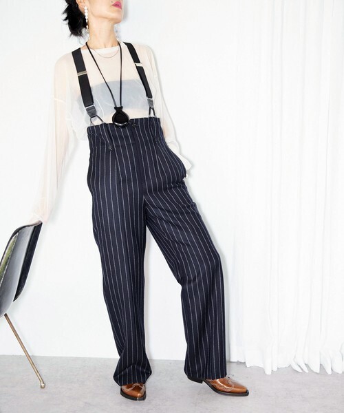 CITYSHOP SUSPENDERS SLACKS：パンツ