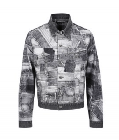 ANDERSSON BELL Brno patchwork print jacket awa563m