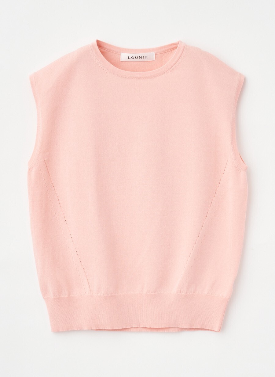 LOUNIE ベーシックニットプルオーバー