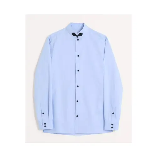 VALENTINO トグル付きオックスフォードコットン シャツ
