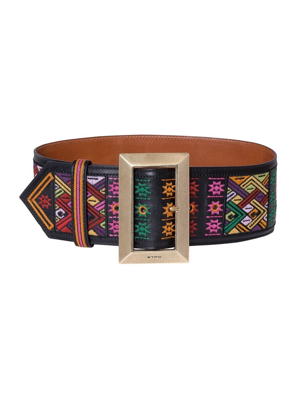 ETRO EMBROIDERED BELT