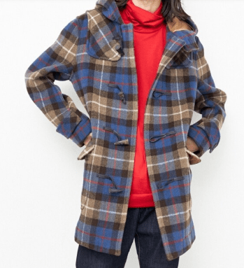 URBAN RESEARCH LONDON TRADITION×UR　CHECK DUFFLE COAT