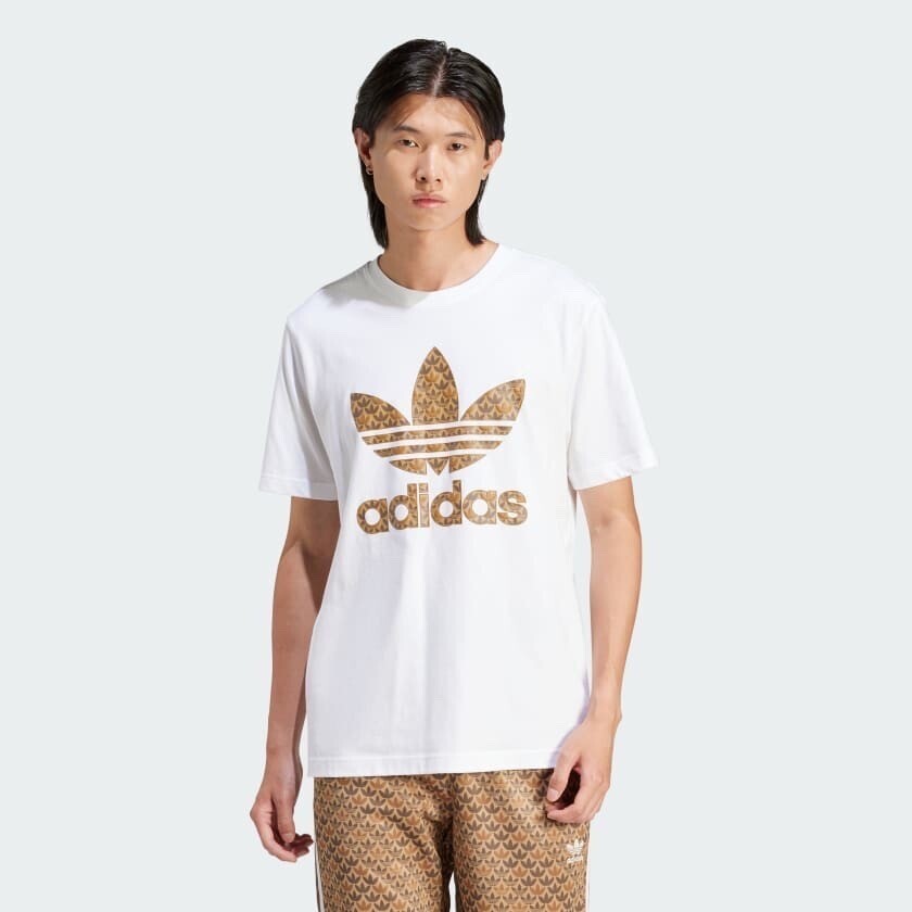 adidas クラシック モノグラム グラフィック半袖Tシャツ