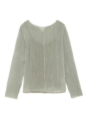 SNIDEL シアーメロートップス