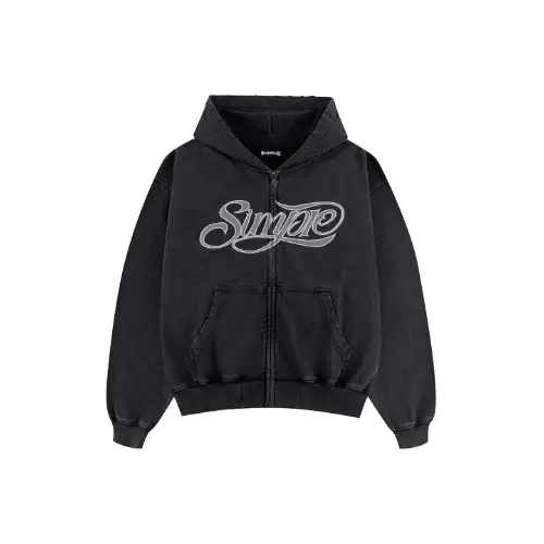 SUPPLIER Simple Is Life Logo Full Zip Hoodie