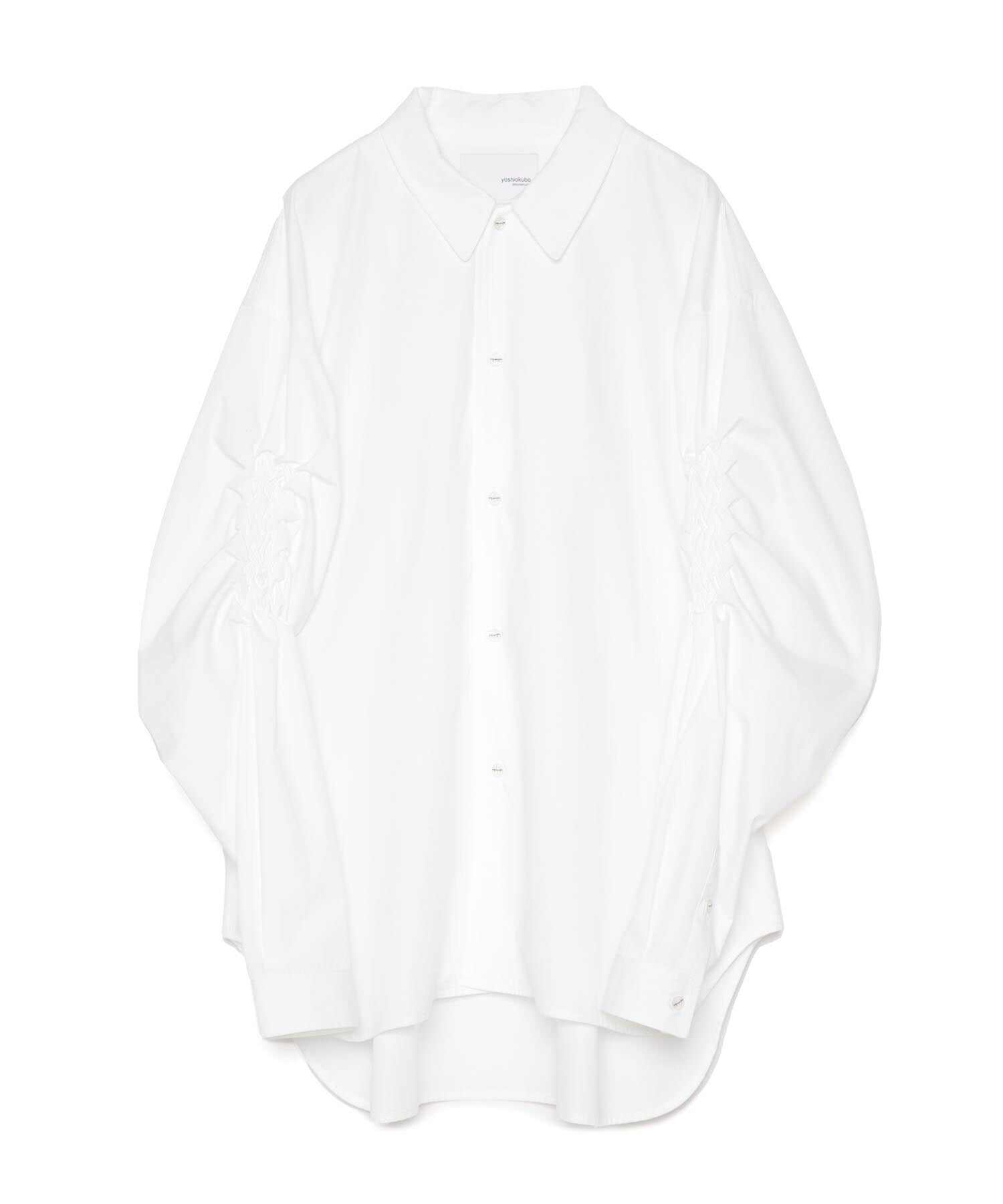 yoshiokubo CRASH SLEEVE SHIRT