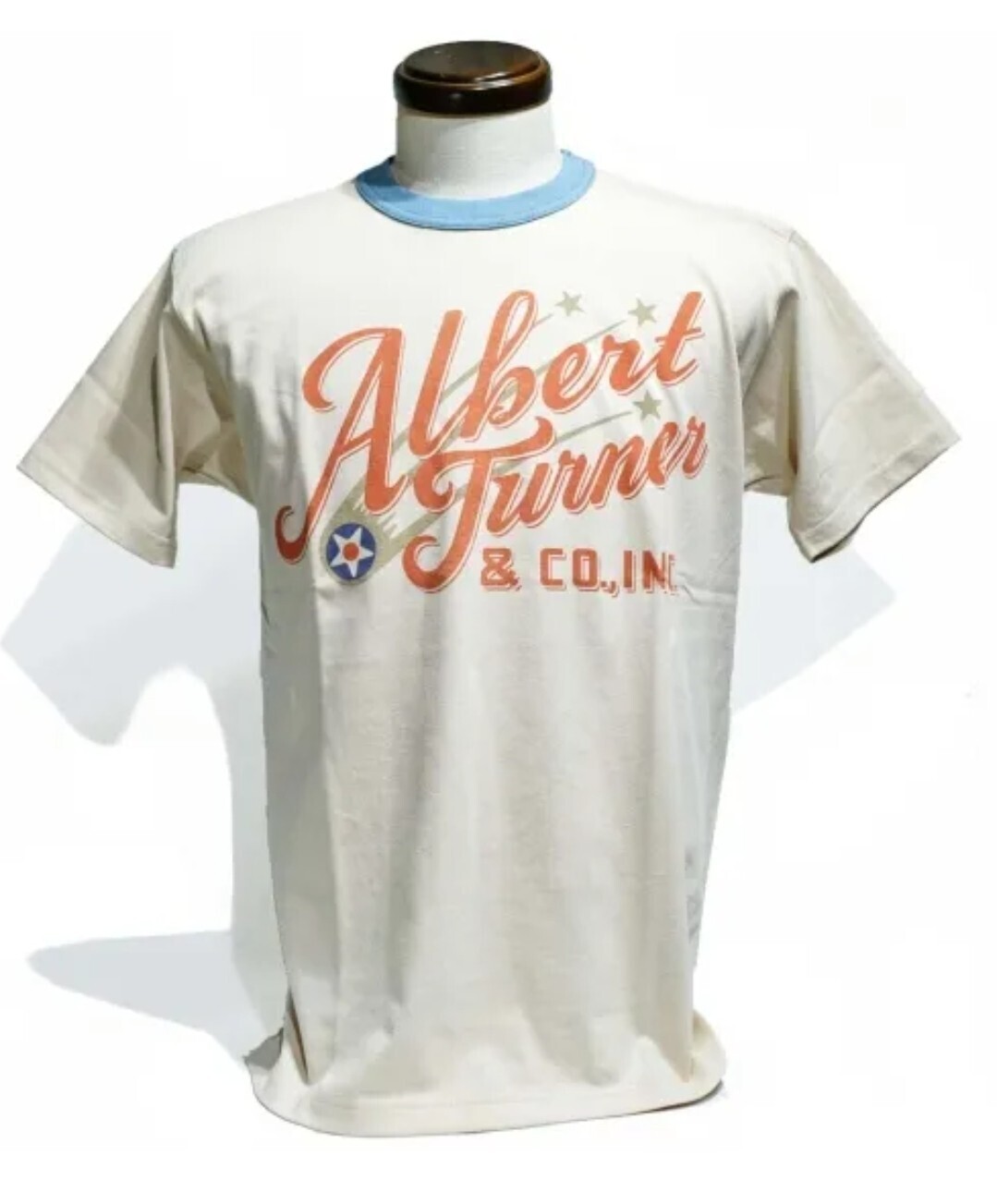 TOYS McCOY MILITARY SS TEE SHIRT "ALBERT TURNER & CO.,INC."