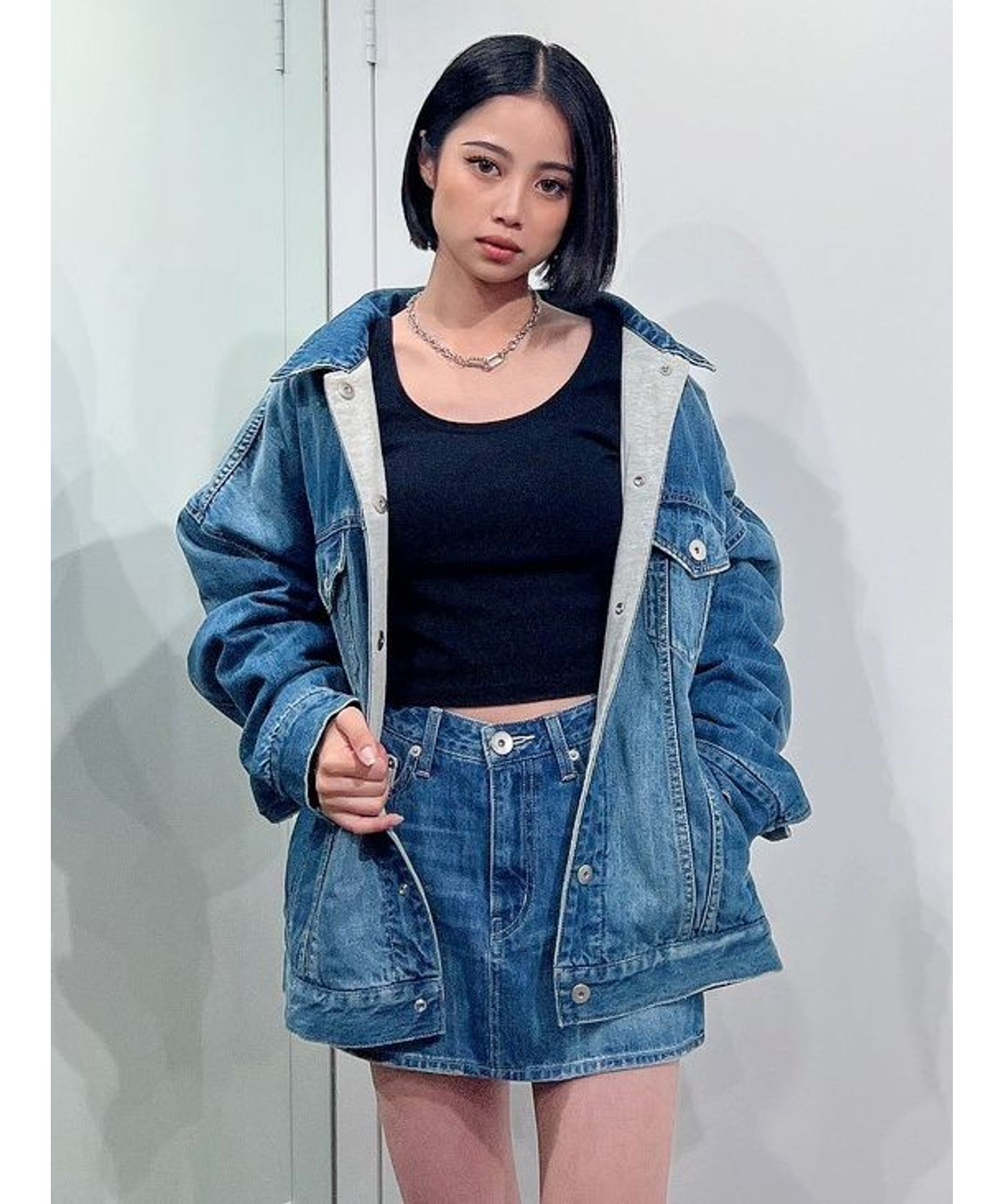 GYDA リバーシブル デニム BIG Gジャン