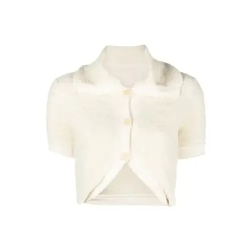 JACQUEMUS クロップド ニットトップ