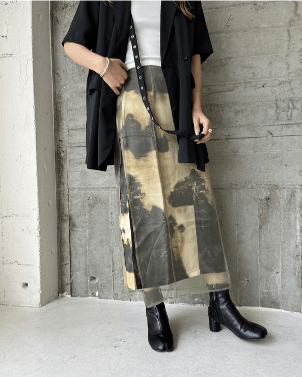 421_select sheer pencil skirt