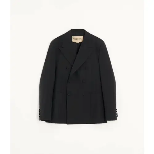 VALENTINO ヴァレンティノウール ダブルブレストジャケット