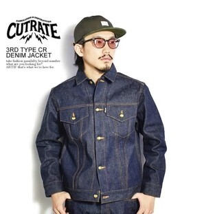 CUTRATE 3RD TYPE CR DENIM JACKET