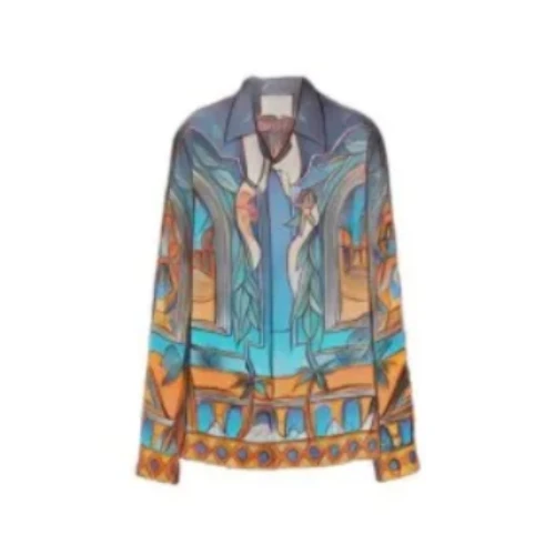 CASABLANCA Silk Maison D’Ete Shirt