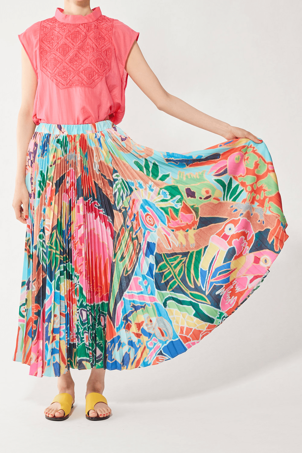 canaco_ PLEATED SKIRT（S-127）