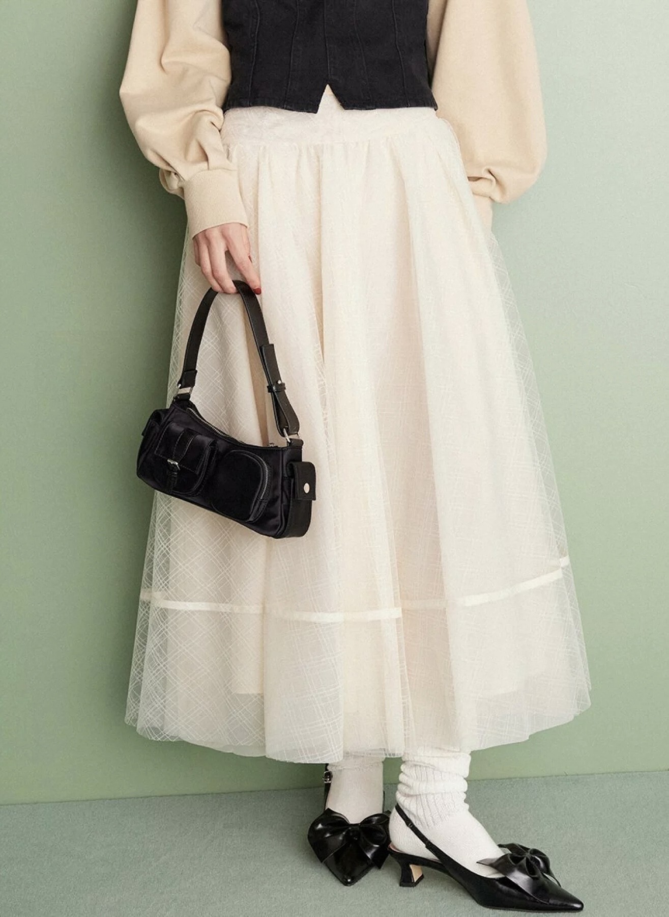 Lily Brown チュールスカート