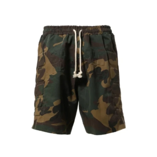 SATOSHI NAKAMOTO CAMO MOTO SHORTS CAMO
