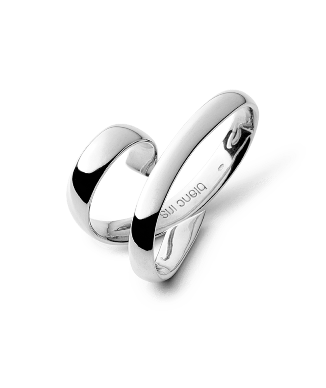 blanciris Attire collection  Sterling Silver W finger Ring