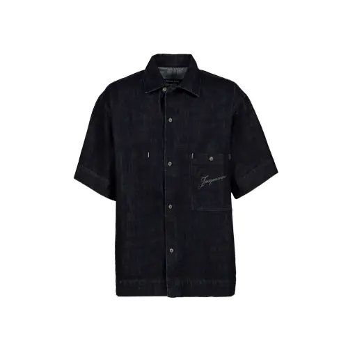 JACQUEMUS LA CHEMISE DE-NIMES ALOE