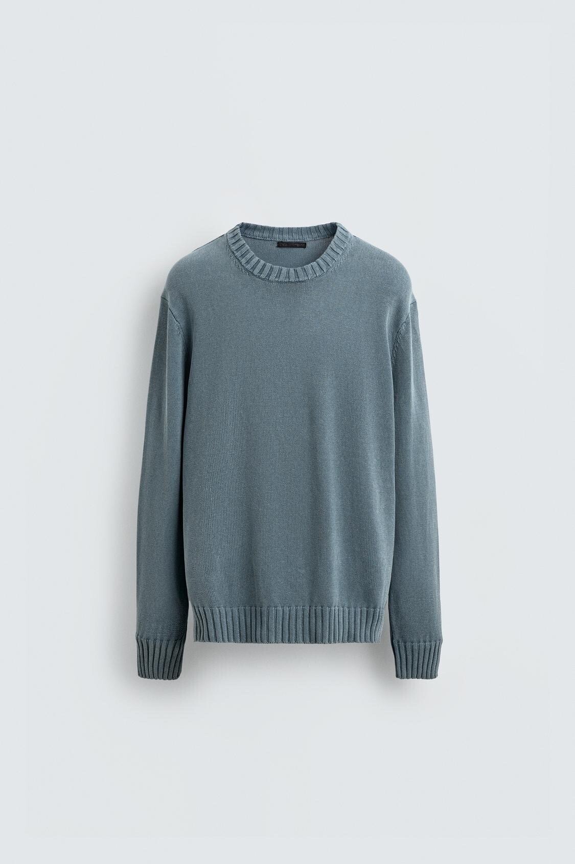 ZARA ウォッシュドコットンセーター