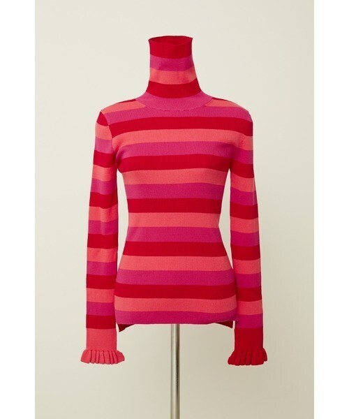 HeRIN.CYE Cuff frill turtle neck 2
