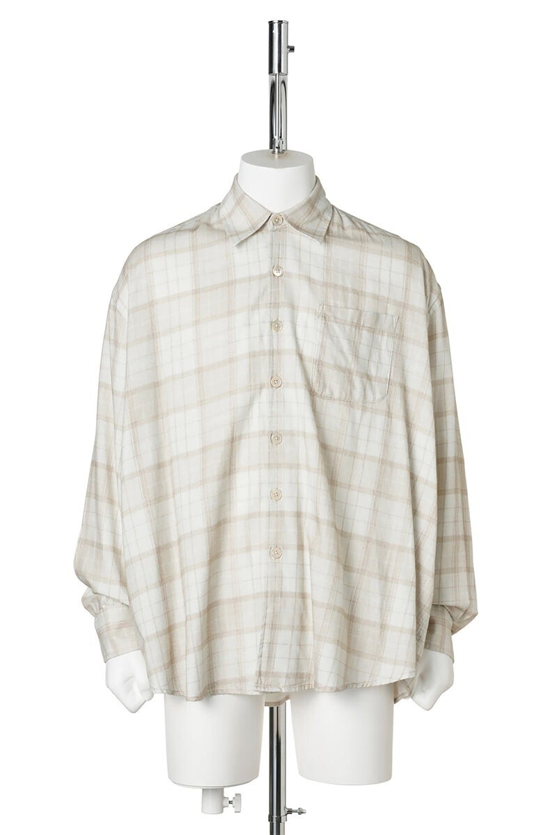 OUR LEGACY BORROWED SHIRT / STELLA CHECK PRINT