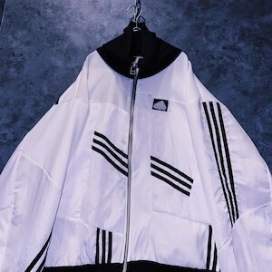 doppio vintage patch work design Highneck track jacket