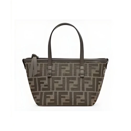 FENDI ブラウンFFジャカード ミニバッグ