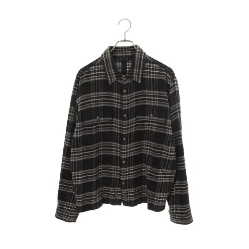 Chrome Hearts Work Dog Check Long Sleeve Shirt