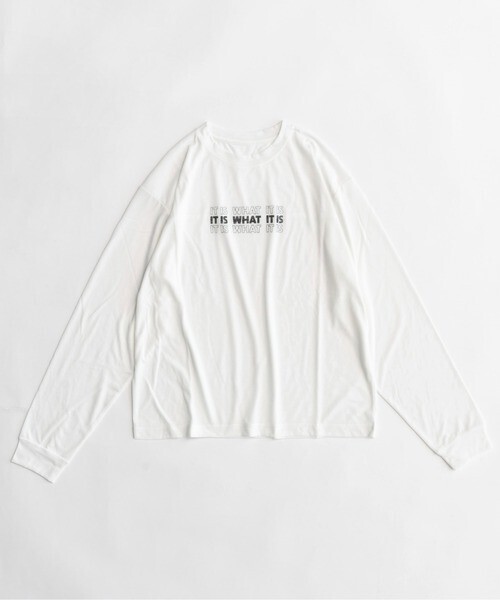 MAISON SPECIAL IT IS WHAT Long Sleeve T-shirt