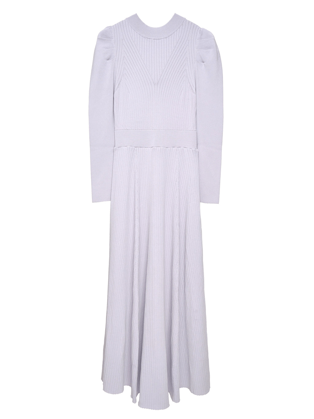 EmiriaWiz Rib knit puff-sleeve one-piece